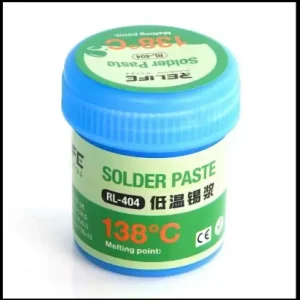RL-404S - 138°C Lead Free Low Temperature Solder Paste
