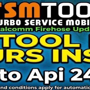 TSM TOOL RENT 3 HOURS